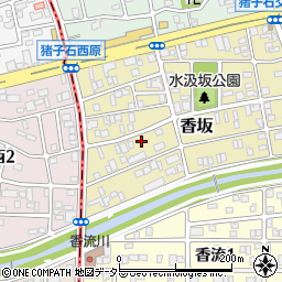 愛知県名古屋市名東区香坂1710周辺の地図