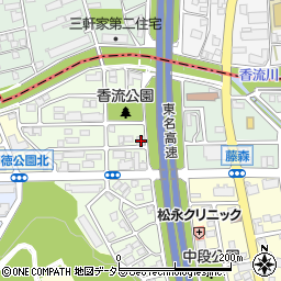 愛知県名古屋市名東区藤森西町707周辺の地図