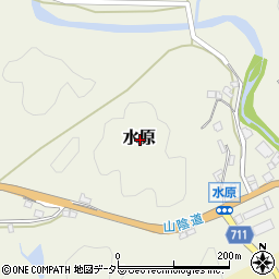 京都府船井郡京丹波町水原周辺の地図