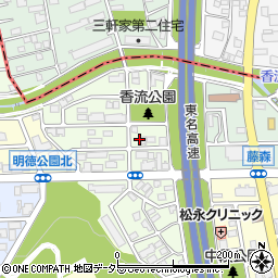 愛知県名古屋市名東区藤森西町709周辺の地図