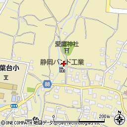 静岡県富士市一色413周辺の地図