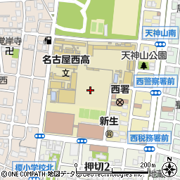 愛知県名古屋市西区天神山町4周辺の地図
