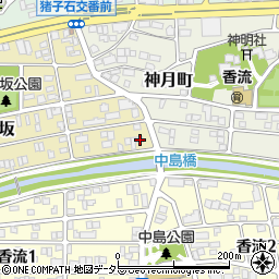 愛知県名古屋市名東区香坂1410周辺の地図