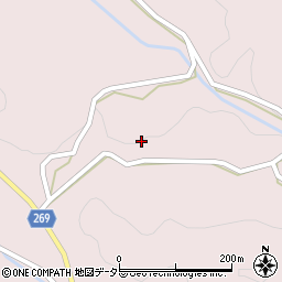 島根県雲南市吉田町上山677周辺の地図