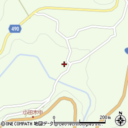 愛知県豊田市小田木町清水畑周辺の地図