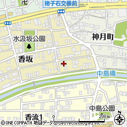 愛知県名古屋市名東区香坂1402周辺の地図