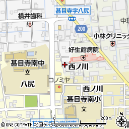 愛知県あま市甚目寺八尻136周辺の地図