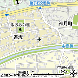 愛知県名古屋市名東区香坂1401周辺の地図