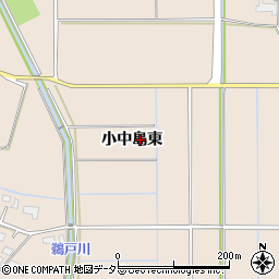 愛知県愛西市早尾町（小中島東）周辺の地図
