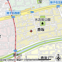 愛知県名古屋市名東区香坂1714周辺の地図