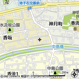 愛知県名古屋市名東区香坂1405周辺の地図