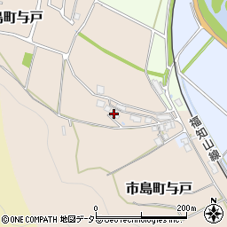 兵庫県丹波市市島町与戸583周辺の地図