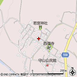 滋賀県大津市八屋戸303周辺の地図