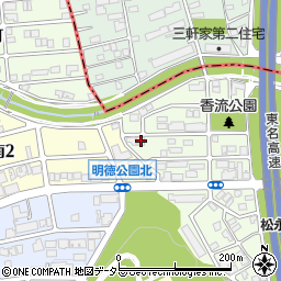 愛知県名古屋市名東区藤森西町603周辺の地図