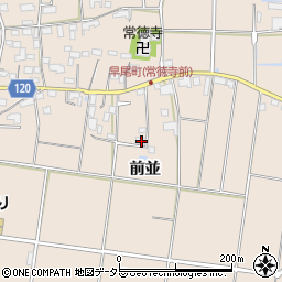 愛知県愛西市早尾町前並80周辺の地図