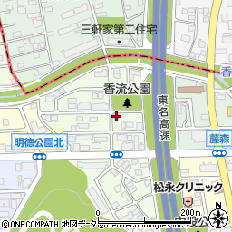 愛知県名古屋市名東区藤森西町701周辺の地図