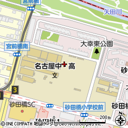 稲垣・校正周辺の地図