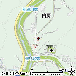 静岡県富士宮市内房4052周辺の地図