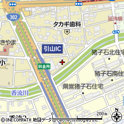 愛知県名古屋市名東区引山2丁目1210周辺の地図