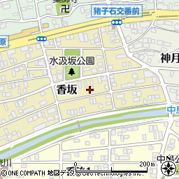 愛知県名古屋市名東区香坂1619周辺の地図