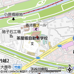 名古屋市　清風荘周辺の地図