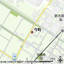 滋賀県東近江市今町1000-16周辺の地図