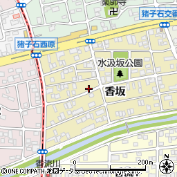 愛知県名古屋市名東区香坂519周辺の地図
