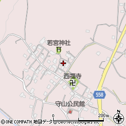 滋賀県大津市八屋戸268周辺の地図