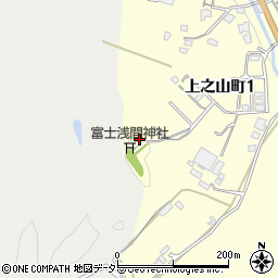 愛知県瀬戸市上之山町1丁目334周辺の地図