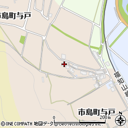 兵庫県丹波市市島町与戸582周辺の地図