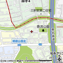 愛知県名古屋市名東区藤森西町509周辺の地図