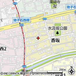 愛知県名古屋市名東区香坂509周辺の地図