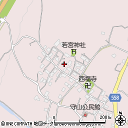 滋賀県大津市八屋戸308周辺の地図
