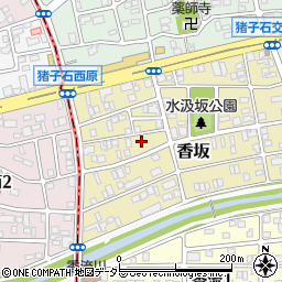 愛知県名古屋市名東区香坂514周辺の地図