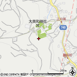 神奈川県小田原市江之浦周辺の地図
