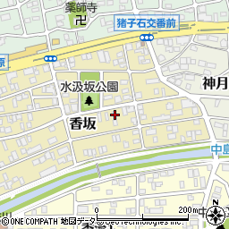 愛知県名古屋市名東区香坂1609周辺の地図