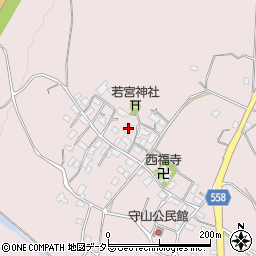 滋賀県大津市八屋戸304周辺の地図