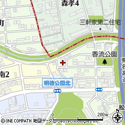 愛知県名古屋市名東区藤森西町101周辺の地図