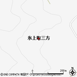 兵庫県丹波市氷上町三方周辺の地図