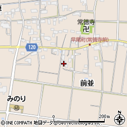愛知県愛西市早尾町前並90-1周辺の地図