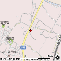 滋賀県大津市八屋戸208周辺の地図