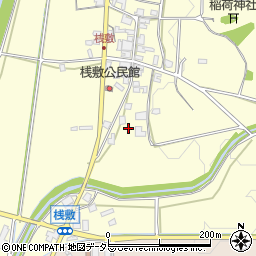兵庫県丹波市氷上町桟敷526周辺の地図