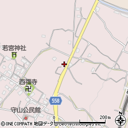滋賀県大津市八屋戸210周辺の地図