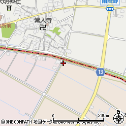 滋賀県愛知郡愛荘町円城寺892周辺の地図