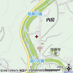 静岡県富士宮市内房4053周辺の地図