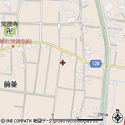 愛知県愛西市早尾町前並18-2周辺の地図