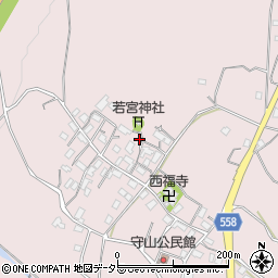 滋賀県大津市八屋戸305周辺の地図