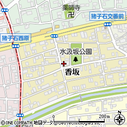 愛知県名古屋市名東区香坂613周辺の地図