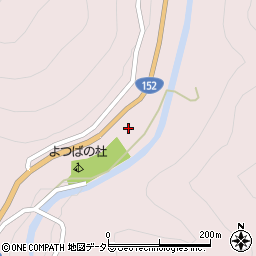 静岡県浜松市天竜区水窪町奥領家4181周辺の地図