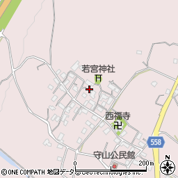 滋賀県大津市八屋戸307周辺の地図